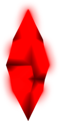 Red Energy Crystal